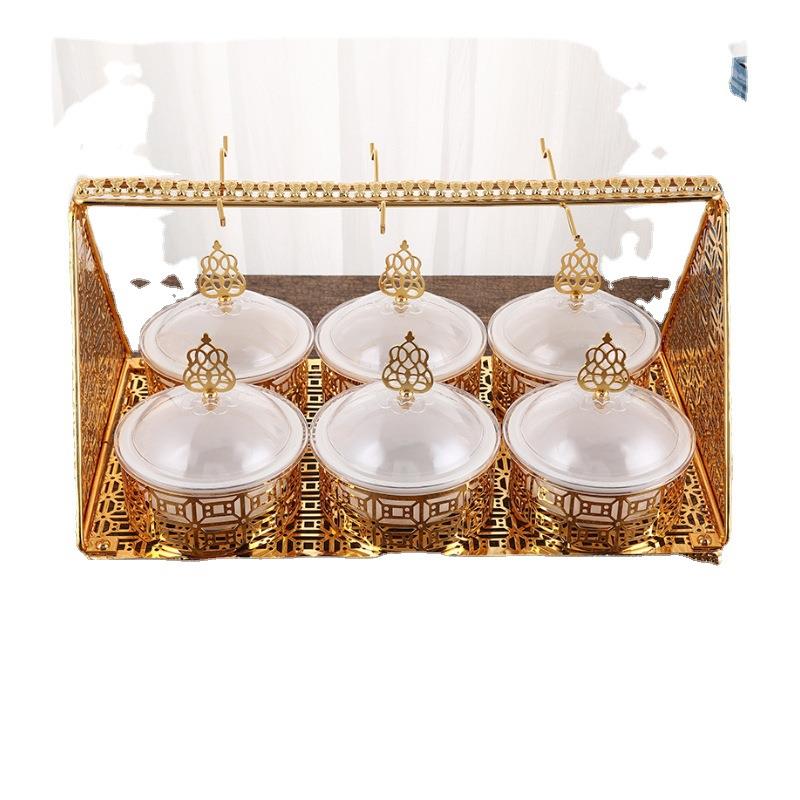 22新款点心01盒甜品放置盒欧挂盖2格式糖果GTP盒高档酒店适用