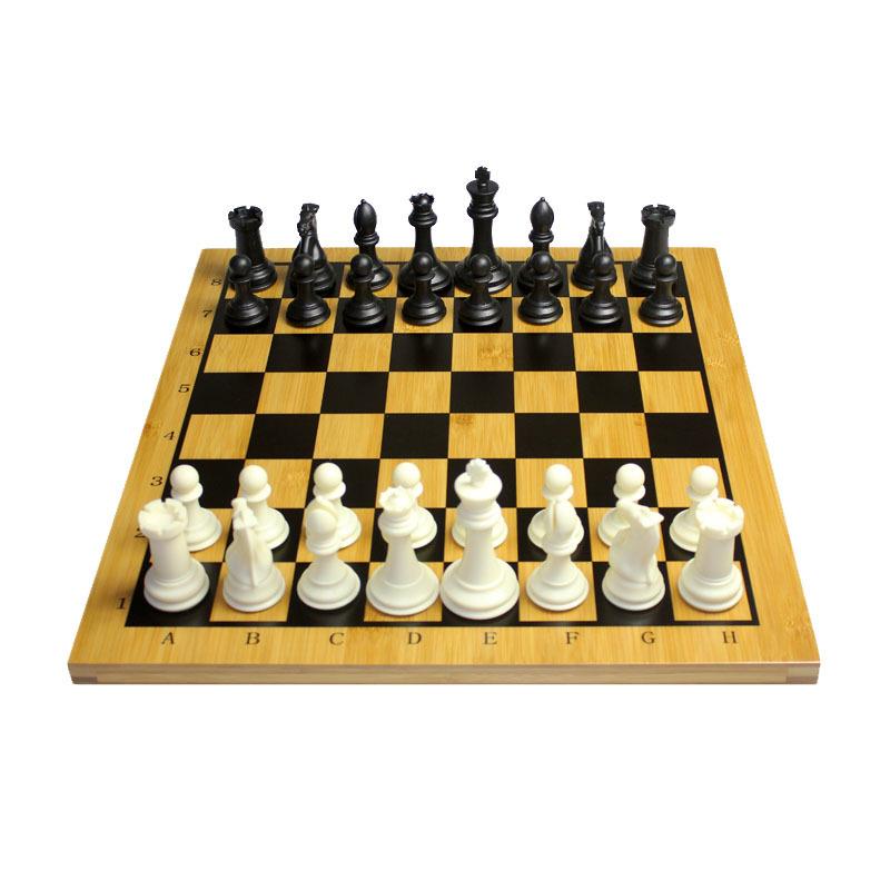 加重斯汤顿国际象棋106mm国际比赛用棋特大号国际象棋套装4个皇后