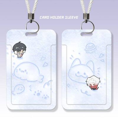 黎深秦彻雪地学生滑盖卡套饭卡公交卡身份证件保护套门禁校园卡