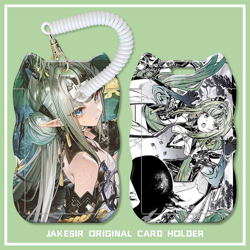 明日方舟终末地祀学生滑盖卡套饭卡公交卡身份证保护套门禁校园卡