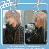 蔡徐坤金发学生滑盖卡套饭卡公交卡身份证件保护套门禁校园卡收纳