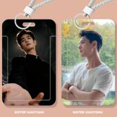 肖战人夫感周边学生滑盖卡套饭卡公交卡身份证件保护套门禁卡校园