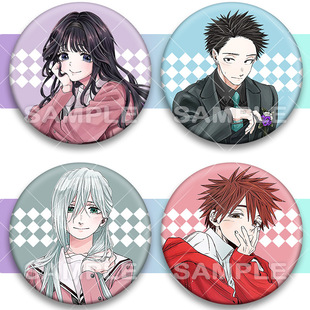 花薰凛然动漫周边和栗熏子紬凛太郎吧唧马口铁徽章书包谷子挂饰