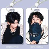 张凌赫帅哥周边学生滑盖卡套饭卡公交卡身份证件保护套门禁卡校园