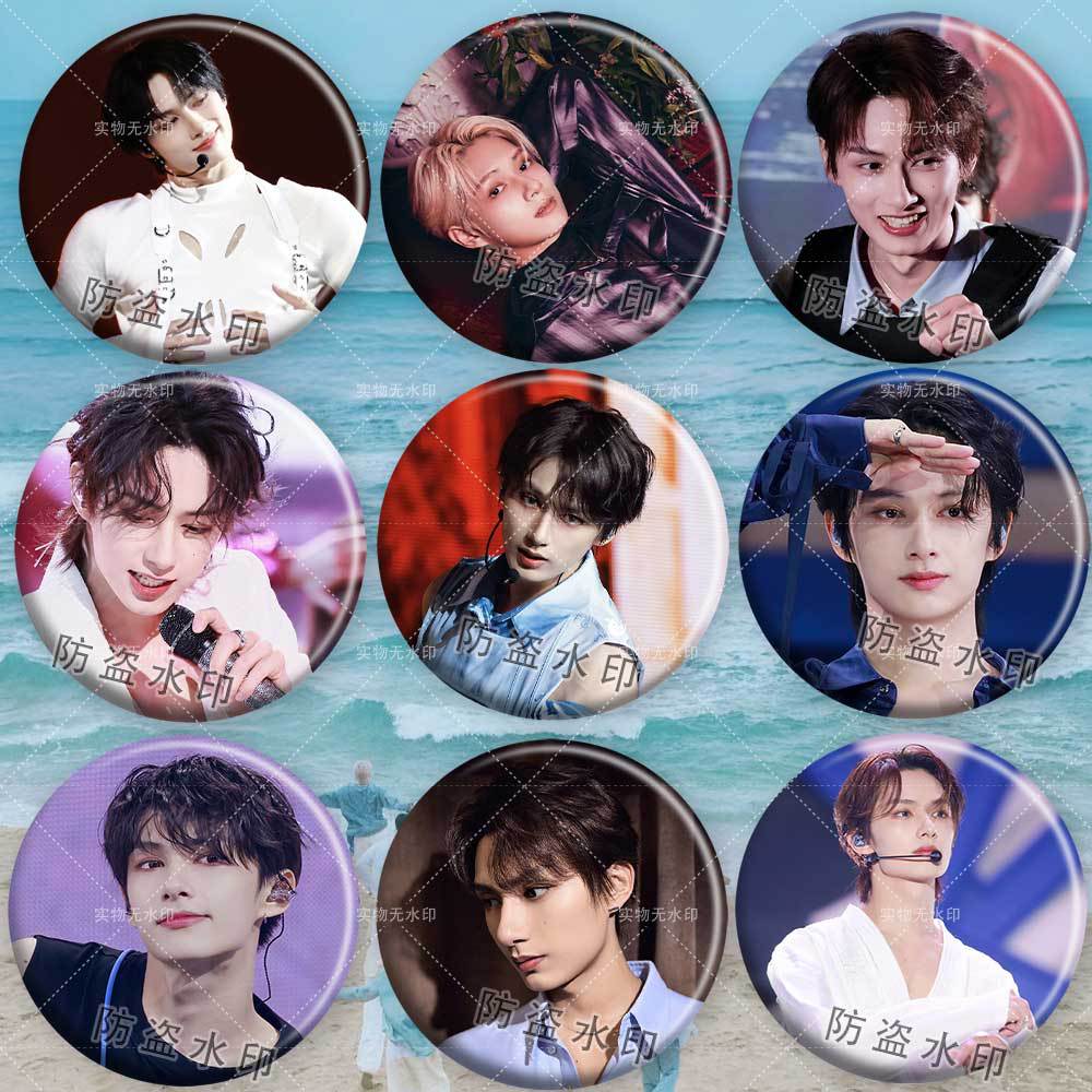 文俊辉周边胸针粉丝应援镭射书包配饰吧唧徽章礼物DIY痛包挂件