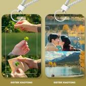 爱情怎么翻译周边学生滑盖卡套饭卡公交卡身份证件保护套门禁卡