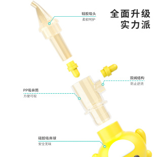 吸鼻器婴儿宝宝新生儿童婴幼儿吸鼻涕吸取鼻屎清理神器硅胶喂药器