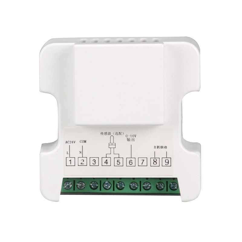 AC24V中央空调比例积分智能型模拟量0-10V温控器浮点型控制器面板