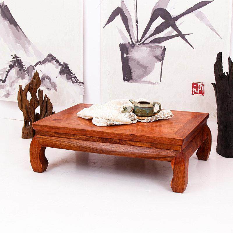 花梨炕几飘窗桌榻榻米桌实木炕桌罗汉床脚踏沙发垫脚凳底中式茶台,住宅家具,红木边桌几类,淘宝优惠券,粉丝福利购,淘宝优惠卷