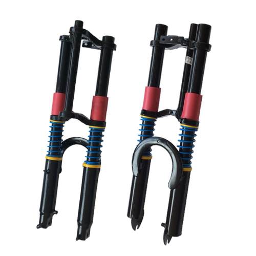 包邮 双肩前叉 前减震器 加厚 金凤前叉 电动三轮车前叉避震器