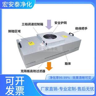 工FFU空气净化器无尘车间过滤通风机业滤单元流XDU过滤器百过级层