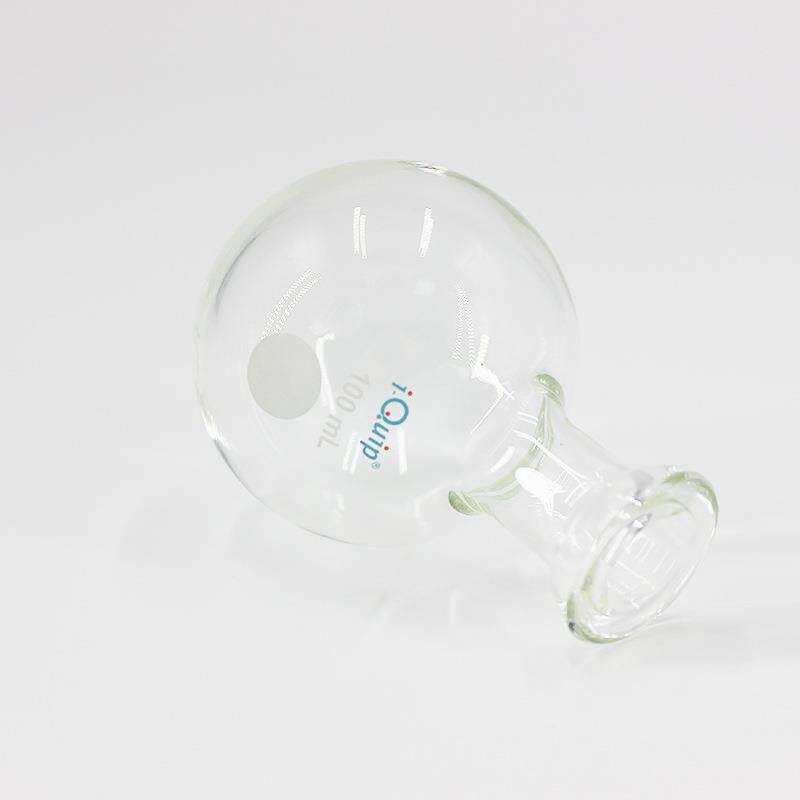 芯硅谷 F4487 烧瓶,带法兰盘磨口,高硼硅 圆底烧瓶 茄型烧瓶 球瓶