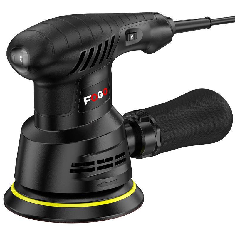 电动砂纸打磨机小型家具油漆砂光机墙面平板腻子木工抛光工具神器