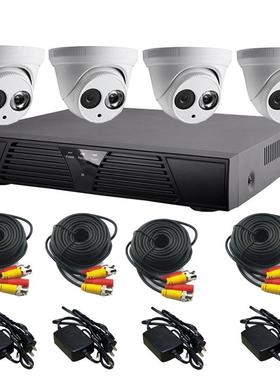 家用监控套装 家用监控设备套装 安防工程 4CH CCTV dvr kit