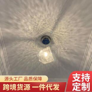创意网红冰块过道走廊小吊灯现代入户阳台玄关石头造型氛围灯具