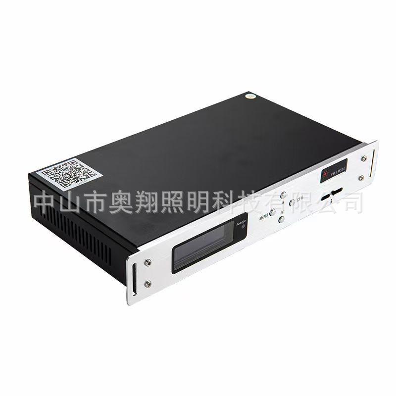 LED灯具控制器DMX512联机同步4口控制器无线同步控制器脱机主控器