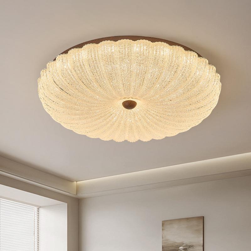 铧锒卧室吸顶灯2025新款轻奢中古风餐厅主卧灯现代简约书房灯具