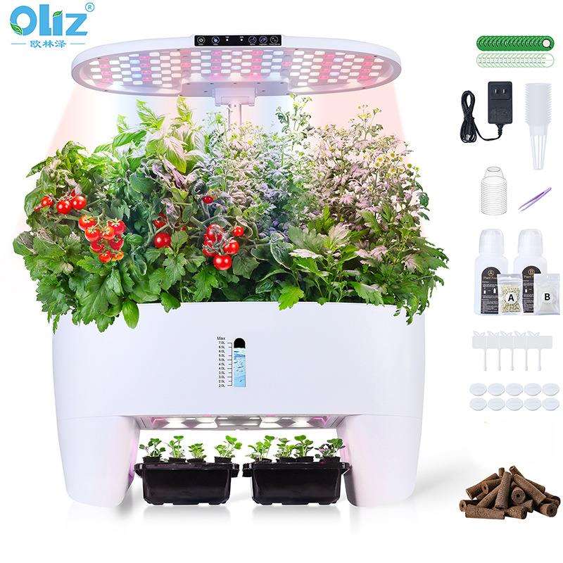 跨境热销款植物机水培种植机智能种植机室内多功能种植育苗补光灯