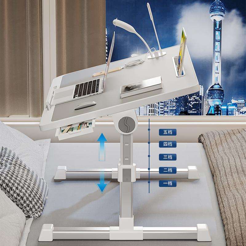 折叠升降床上小桌子家用学习书桌简约卧室电脑桌飘窗宿舍学生小桌