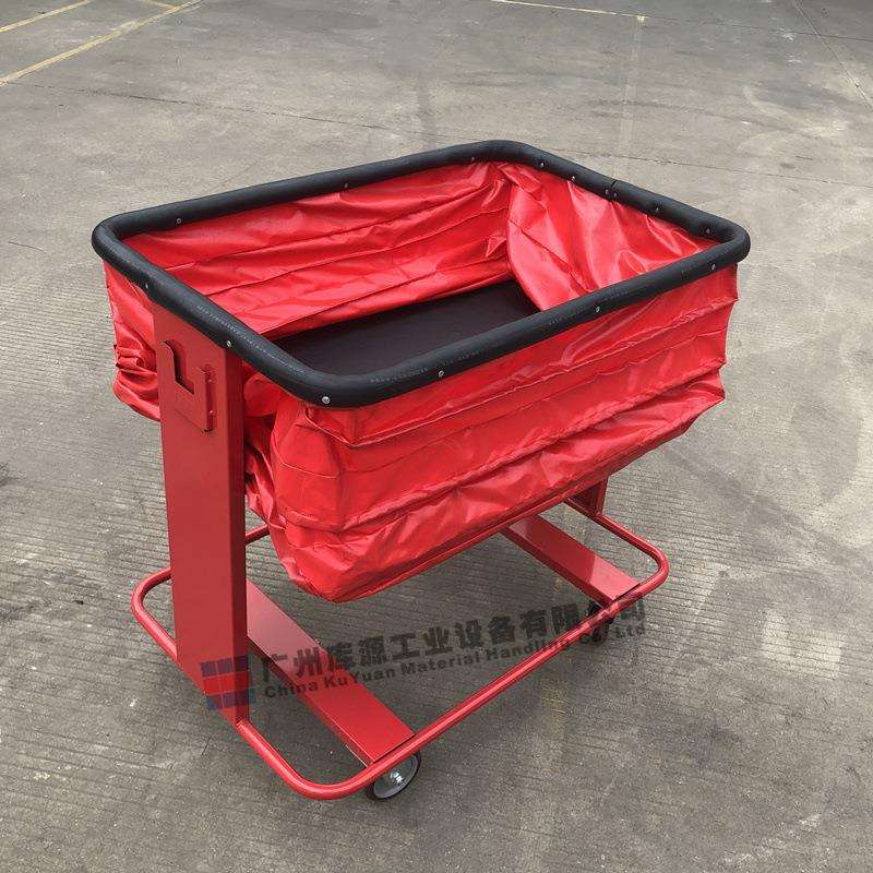 快递分拣物流车仓库拣货车手推车快递物流分拣筐 拣货车弹力框