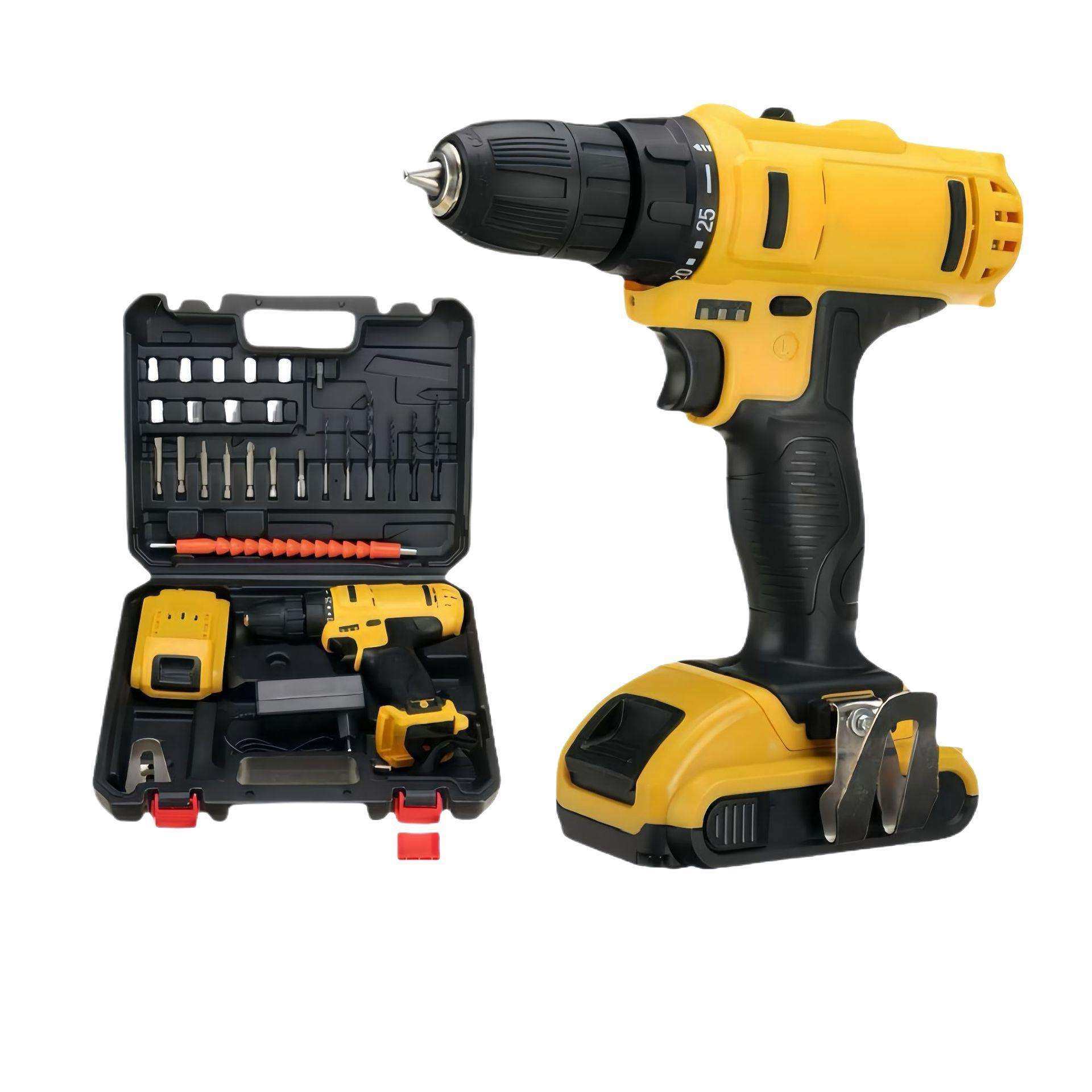 跨境12V21V高性能外贸款电钻家用多功能锂电钻手电钻套装箱,家装灯饰光源,其它灯具灯饰,淘宝优惠券,粉丝福利购,淘宝优惠卷