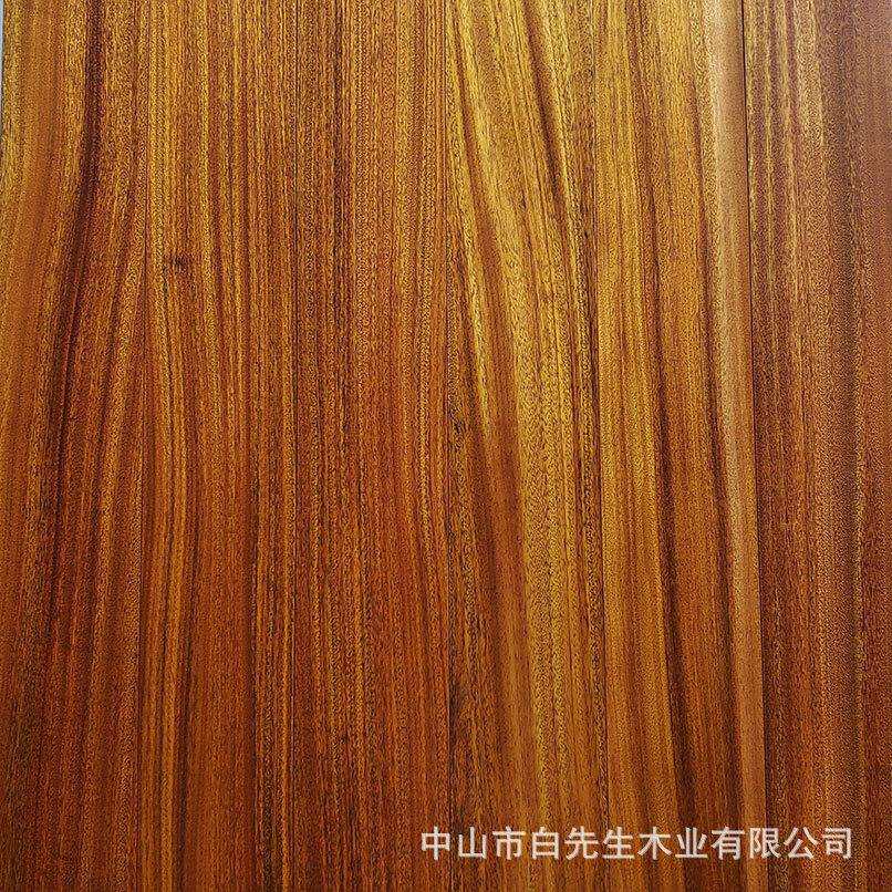 奥卡圆盘豆黄花梨非洲紫檀木蜡油本色中山实木地板厂家直供 家用