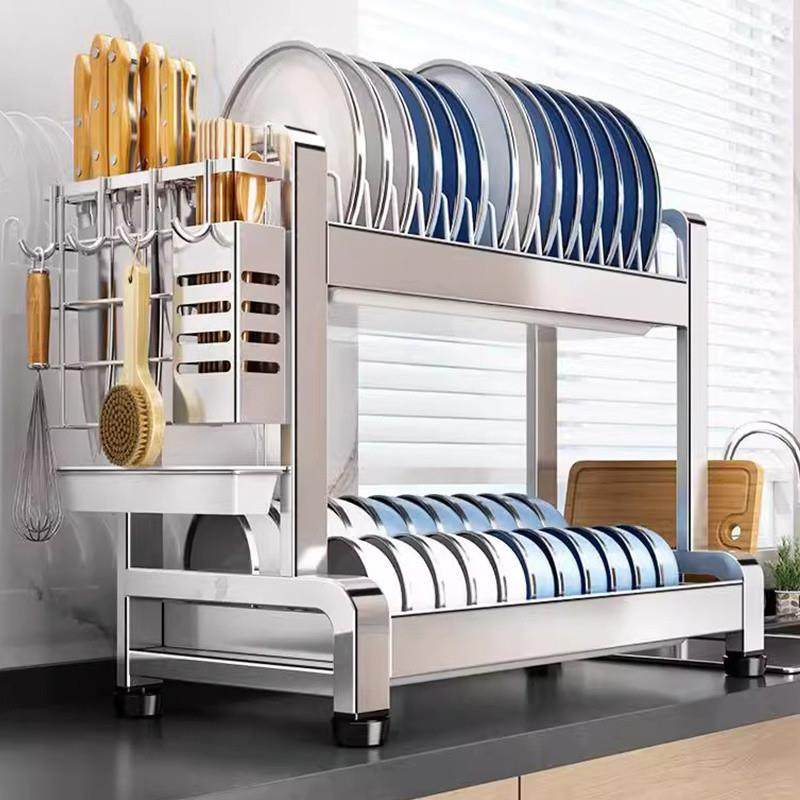 304不锈钢厨房碗碟置物架碗盘沥水架多功能放碗架碗筷收纳盒碗柜,橡塑材料及制品,亚克力管/有机玻璃管,淘宝优惠券,粉丝福利购,淘宝优惠卷