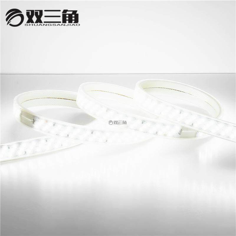 工程宽版板三排276珠高压柔性软户外3030LED灯带2835雨防水软灯条