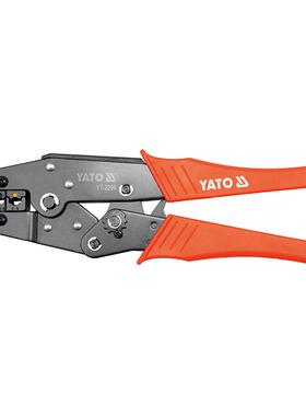 YATO易尔拓绝缘端子棘轮压线钳0.5-6平方YT-2296