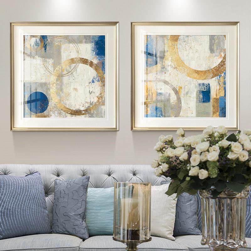 欧美几何艺术抽象现代装饰画餐厅客厅壁画沙发背景画玄关卧室挂画,橡塑材料及制品,亚克力管/有机玻璃管,淘宝优惠券,粉丝福利购,淘宝优惠卷