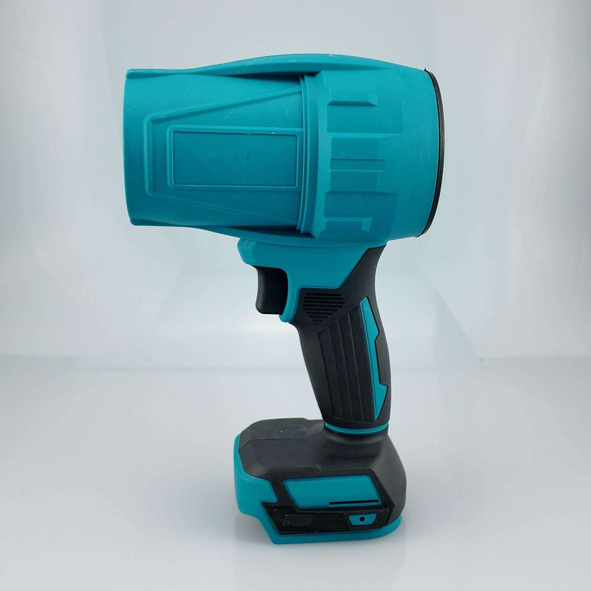 跨境无刷锂电暴风机工业级锂电充电式除雪吹风机扫地吹尘鼓风机