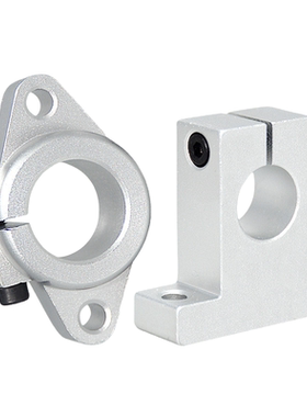 GFF01/GFC01法兰型T型支座SHA/SHF d8 10 12 13 16 20 25 30 35