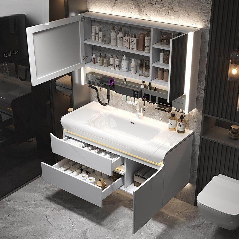 颖肤感一体盆柜悬式洗脸盆柜圆沅弧浴室柜智形能浴室柜86329组挂,家装主材,浴室柜,淘宝优惠券,粉丝福利购,淘宝优惠卷