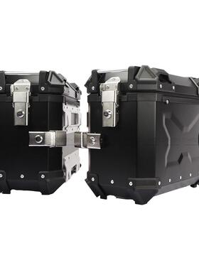 28L/28L/5L5L托车铝合金边摩箱通用防型水防撞后备箱合金快拆铝三