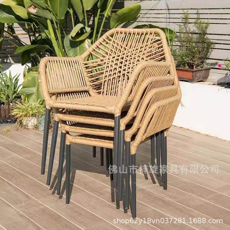 户编藤户外休闲家防椅用小靠椅阳台花园椅休闲外防晒藤编子外摆防,商业/办公家具,商用藤编家具,淘宝优惠券,粉丝福利购,淘宝优惠卷