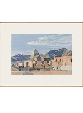 北欧客厅小众人物风QB202009景装画样墙板室房卧餐厅挂画饰过道壁