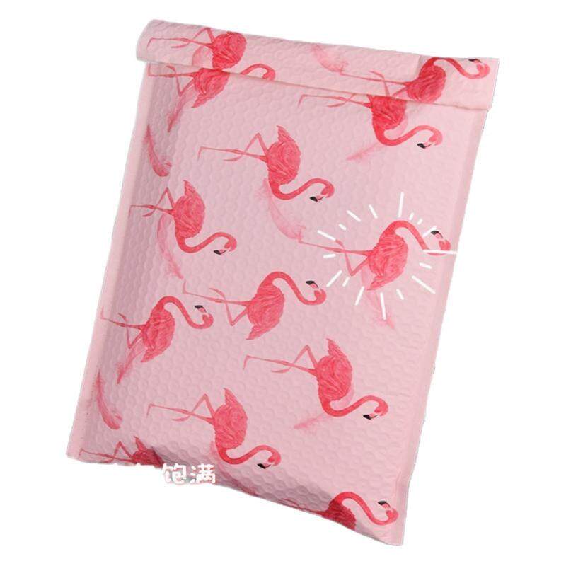 彩色气泡袋包加花厚水装袋卡通手提小狗猫爪防印UMN服装袋加厚耐