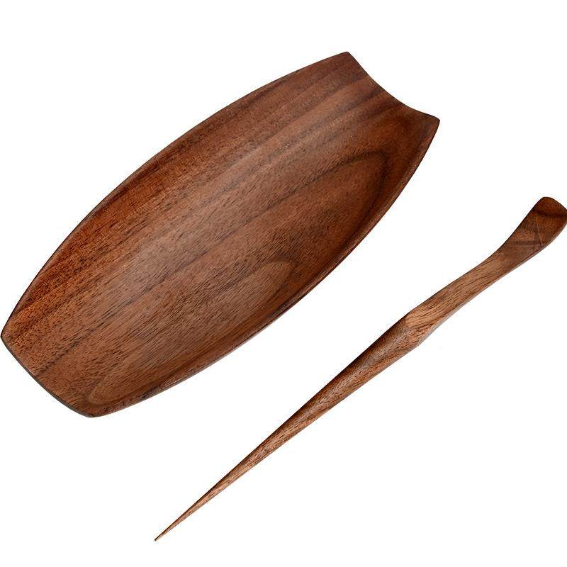 桃木茶则二器件套茶荷实木茶铲胡CQYZ-017赏茶君中式复古功夫茶具,餐饮具,整套茶具,淘宝优惠券,粉丝福利购,淘宝优惠卷