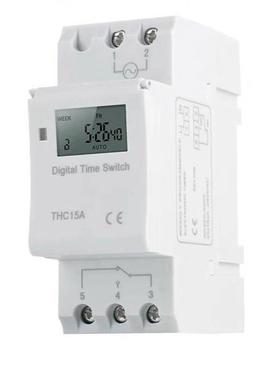 T器HC15A小型时控开12vAHC15A定关时动开关时间自控制器时间开关