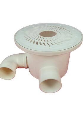 水0FF00909双排鱼排马桶底排面过滤桶新型池排污口养殖鱼池螺旋鱼