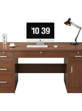 电脑台式用桌办公桌现代简约学生书桌卧A383CA5室出工租屋写字桌