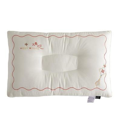 婚庆新款TXA1001中式精密高刺绣枕婚庆枕头结婚床上用双人枕单人