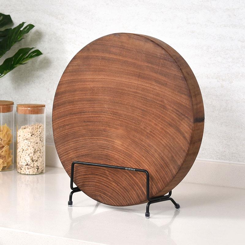 台面单独菜板架子304不锈钢放砧板收纳层架沥水支架 厨房案板置物