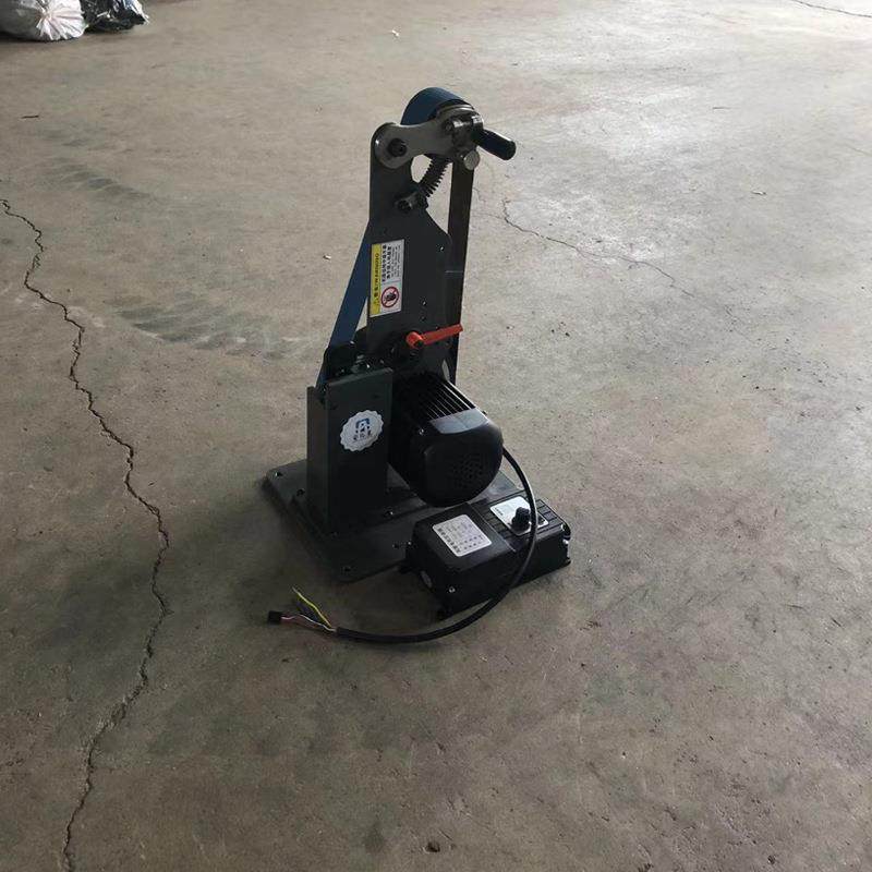 多功能无极变速磨刀机家用打磨抛光去毛刺立卧两用砂带机