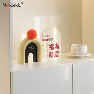 满得达平安喜乐摆件客厅玄关电视柜酒柜装 饰乔迁新家居高档礼品