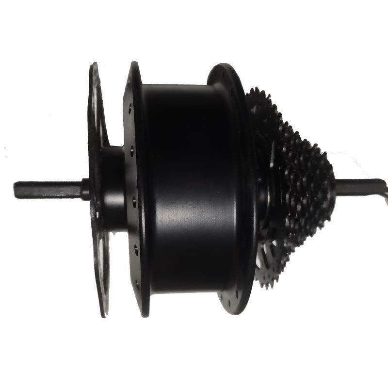 48v750w辐条电机变速自行车山地车改装电动车电机后驱助力电机