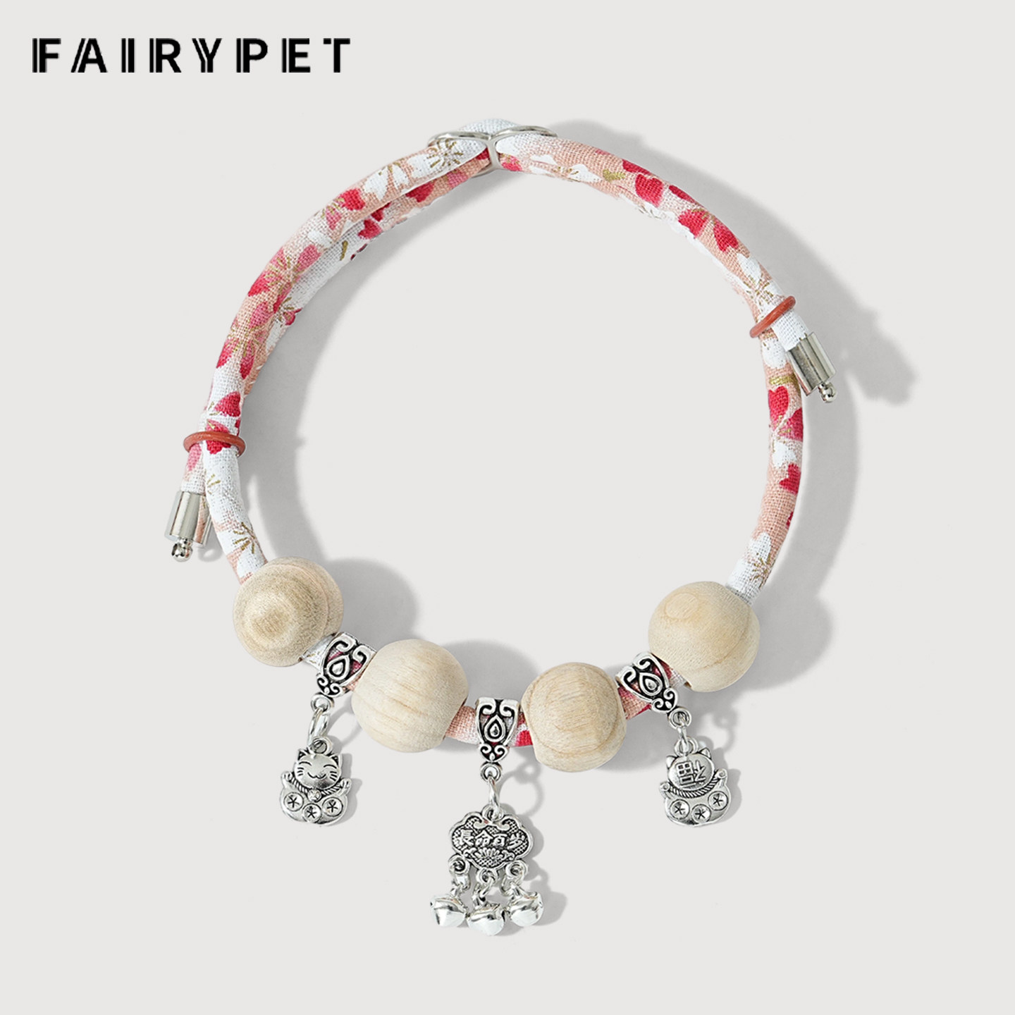 FAIRYPET狗狗项圈驱虫防跳骚蚊子驱蚊猫铃铛项圈围脖小狗狗配饰
