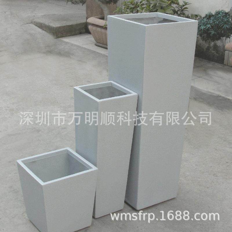 户外方形玻璃钢花箱组合酒店商场超市绿化花盆商用景观花箱,家居饰品,花盆,淘宝优惠券,粉丝福利购,淘宝优惠卷