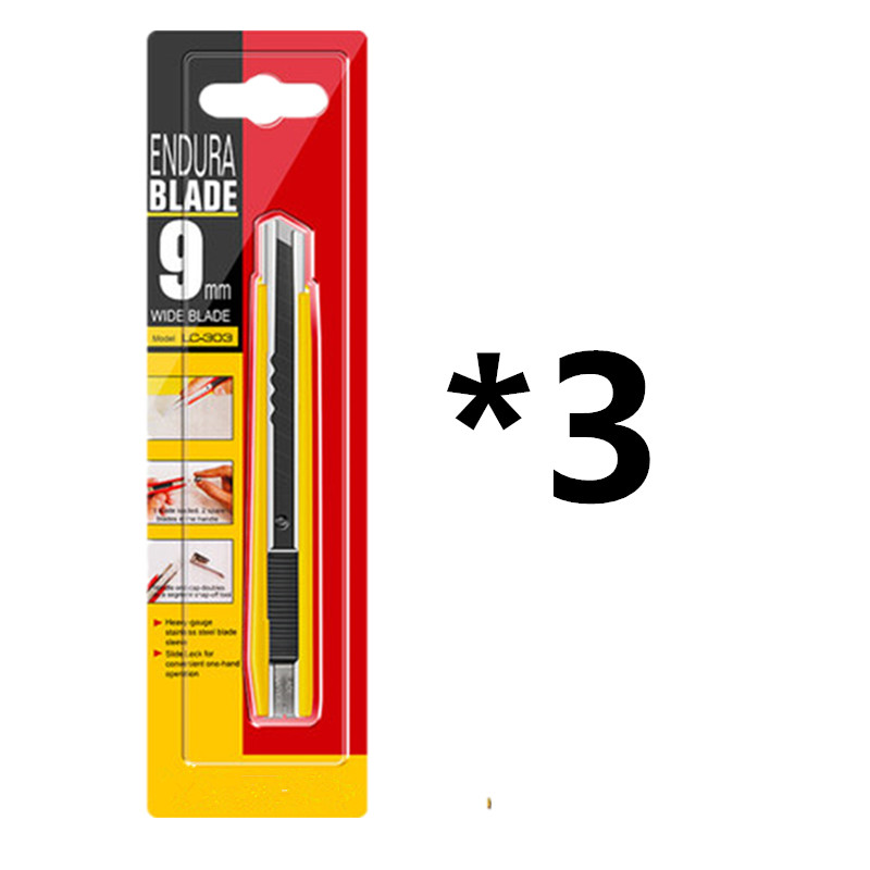 进口LC303N美工刀r9mm刀片裁纸墙纸刀壁纸刀小号贴膜刀架