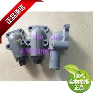 油泵齿轮泵进出口连接盘液压泵CBT 齿轮油泵油口连接法兰 F532